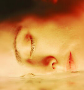 Female-face-water